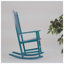 Chaise berçante d'extérieur en acajou Boulder-2091821005