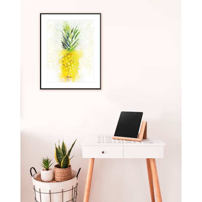 Pineapple - Single Picture Frame Print