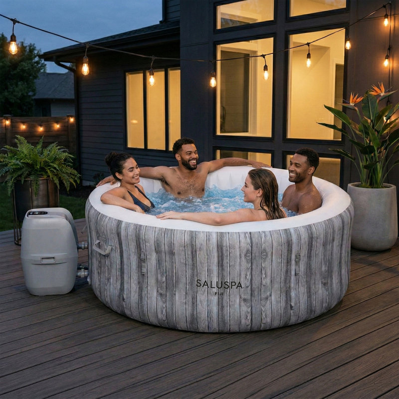 SaluSpa Inflatable Hot Tub, Fiji