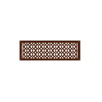 Grille murale en métal