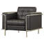 Chaise Hercules série contemporaine Lesley LeatherSoft-573468811