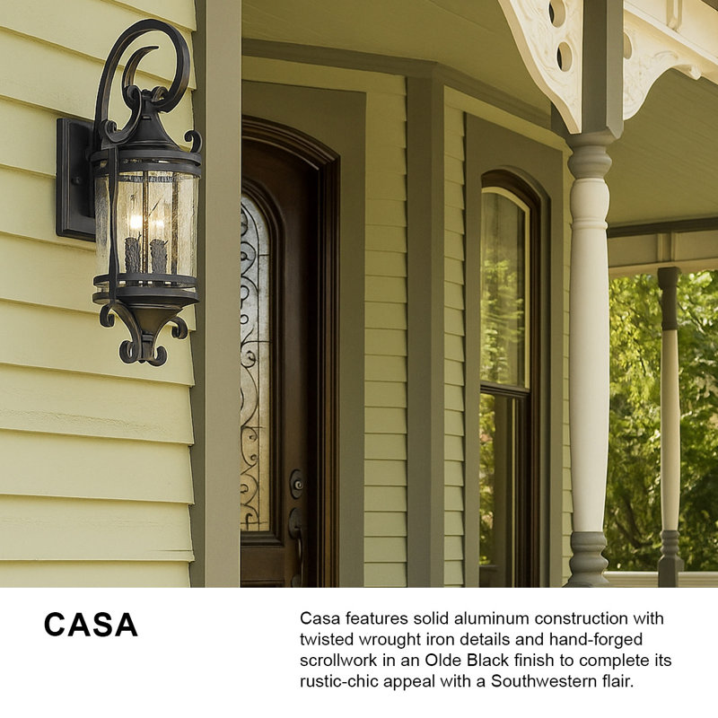 Casa 2-Light Outdoor Wall Lantern