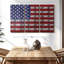 Drapeau «USA Flag Dollars Canvas Print» sur-1454690549