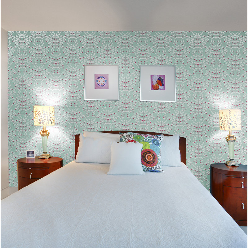 Floral Roll, Mint