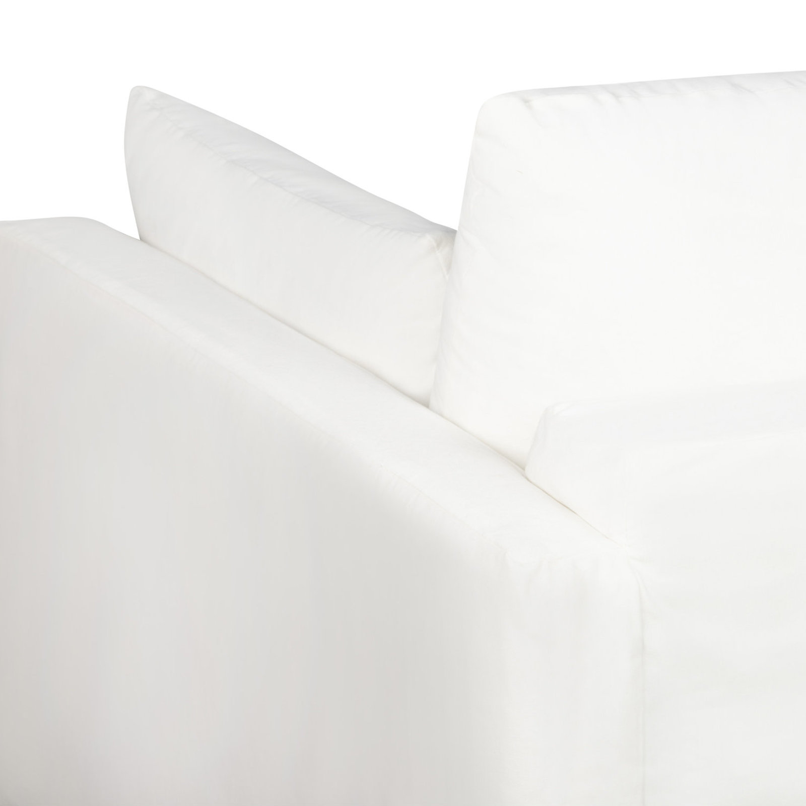 Luna L-Sectional, Bayou Off White Canvas