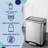 Steel Step On Kitchen Trash Can - 8 Gallons