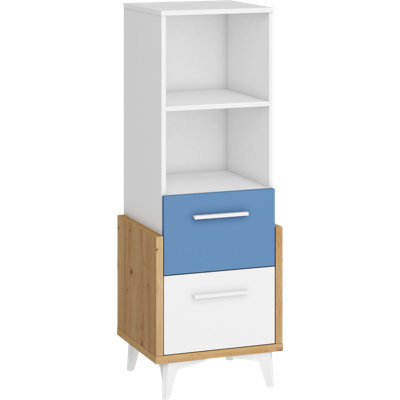 Mazzeo 127 cm H x 45 cm W Standard Bookcase