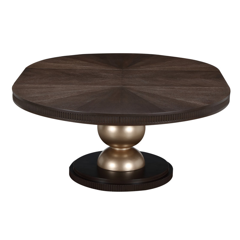 West Kensington Oval Dining Table, Espresso Wood