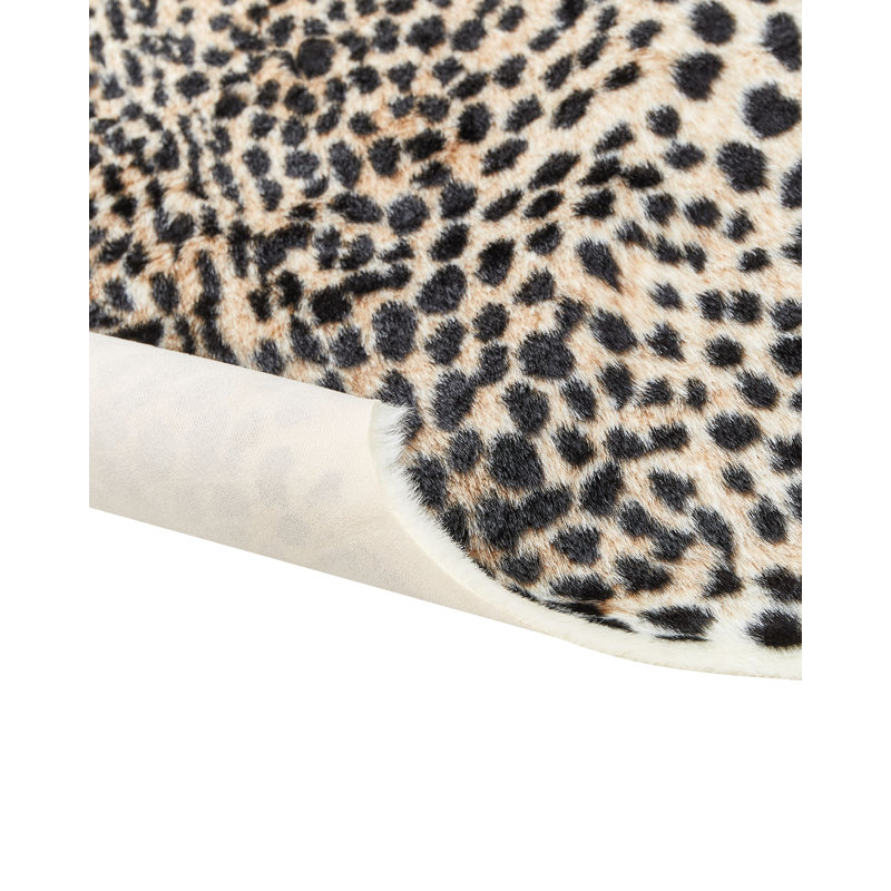 Otoe Animal Print Faux Fur Area Rug, Novelty 130 x 200cm