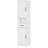 Kleankin Slim Bathroom Storage Cabinet, Tall Bathroom Cabinet, Linen Tower With Open Shelf, Drawer, Recessed Doors, And Adjustable Shelves, White