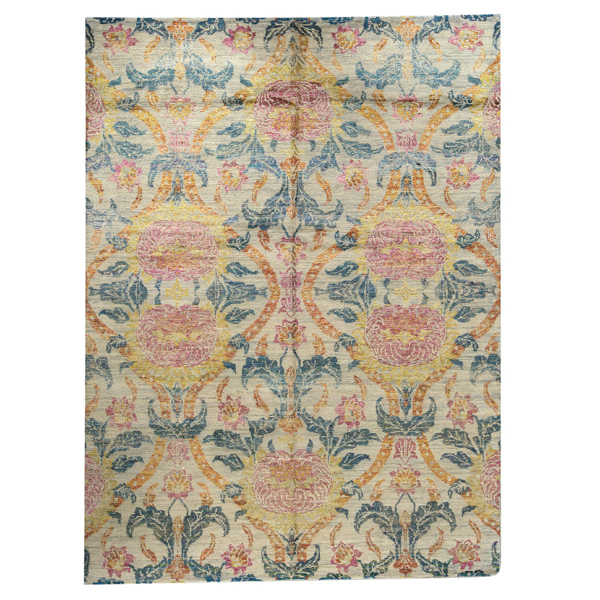 Bokara Rug Co., Inc. One-of-a-Kind High-Quality Hand-Knotted Blue ...