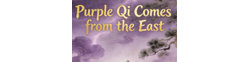 Logo Purple Qi Comes from the East