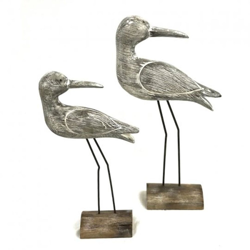 Ensemble de figurine 2 pièces en bois seabird Howie