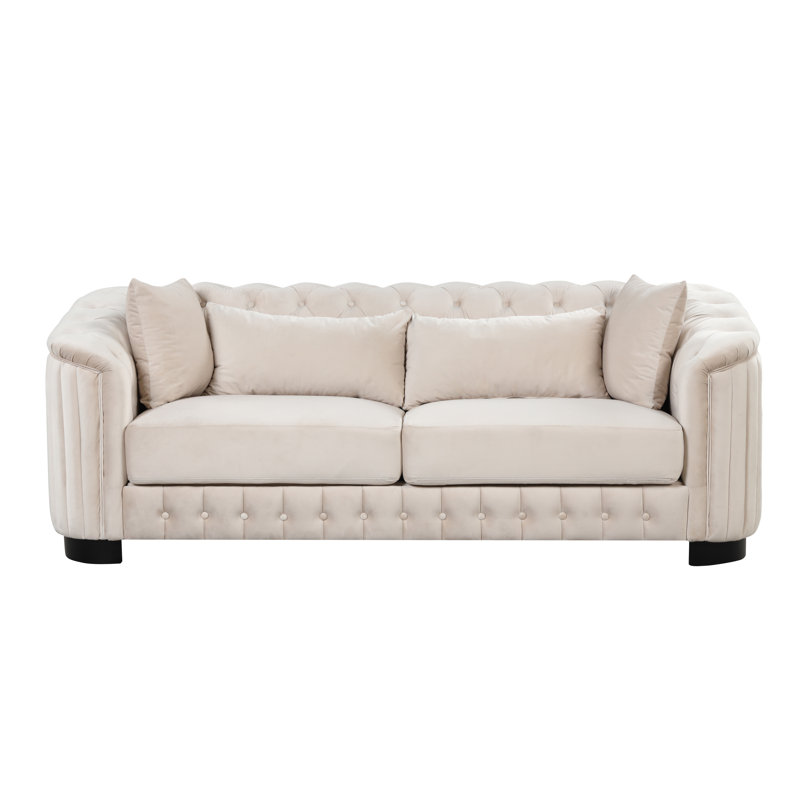 Canapé 82 po, Beige