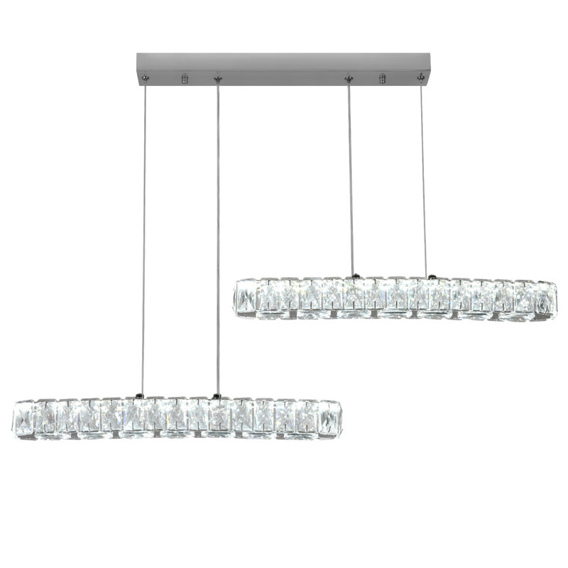 2 - Light LED Chandelier
