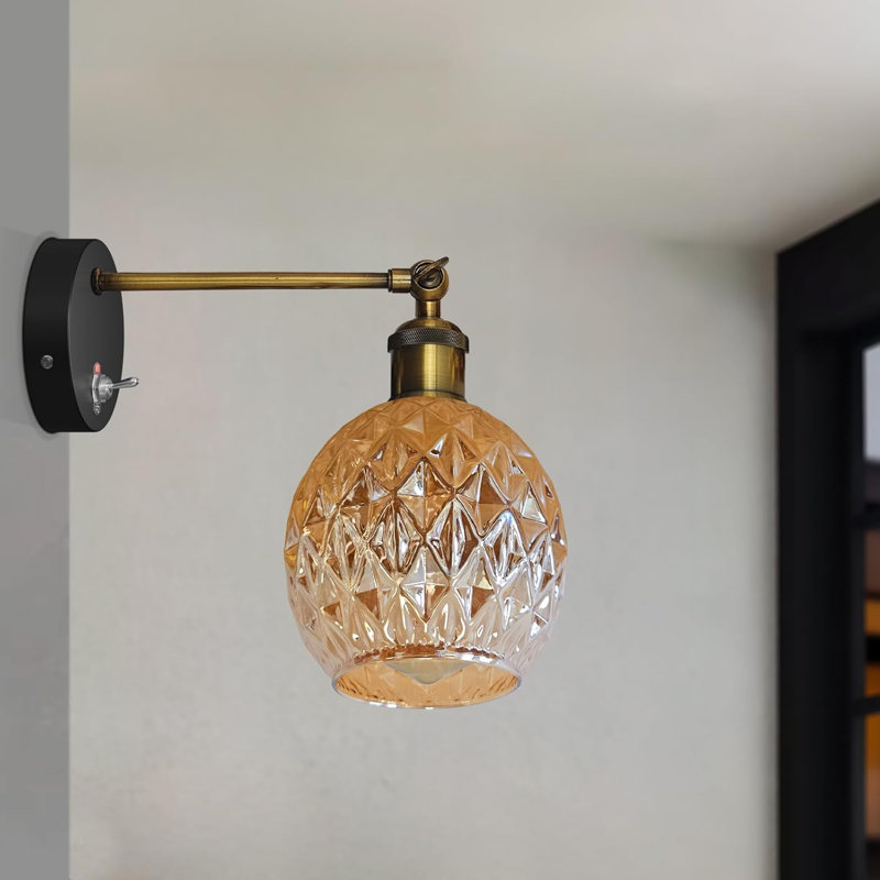 Thorntonville Glass Armed Sconce
