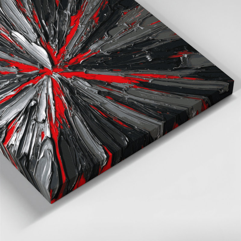 Neo Expressionism 70 Black Canvas Wall Art