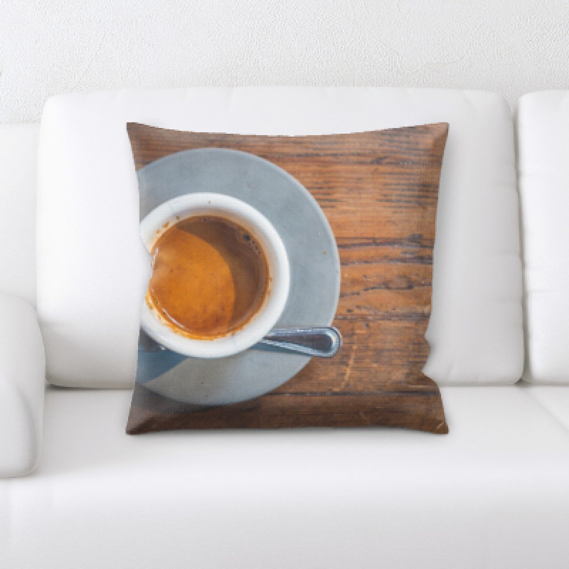 Appetizing Food Microsuede Reversible Throw Pillow
