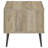 Balboa Distressed Pine Square Engineered Wood Side End Table