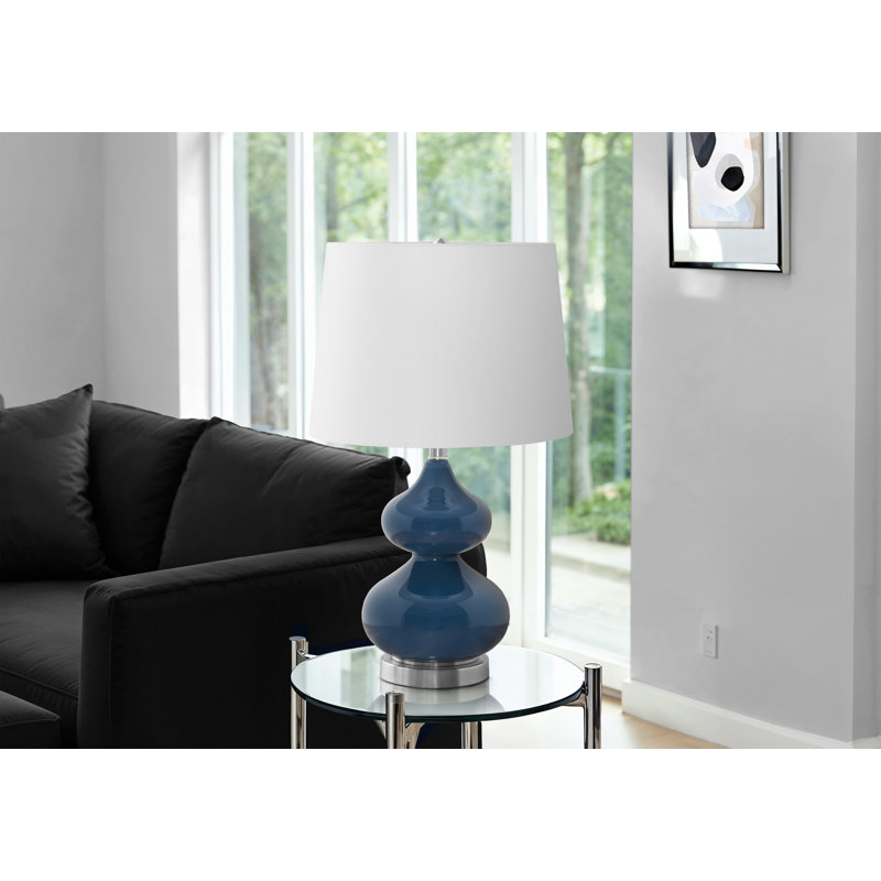 Lighting, 24 po, verre, ivoire / abat-jour crème, contemporain, Île Seymour Nord, Galapagos