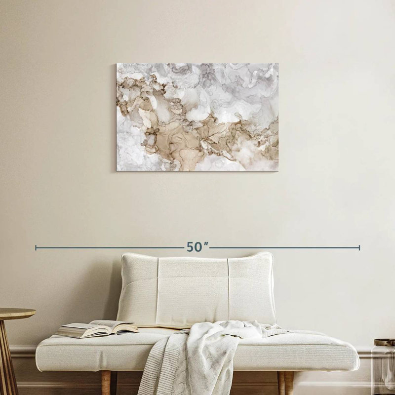 Avery Neutral Beauty Gray Panel, 20" H x 30" W