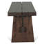 Acadia 79" Bench In Coffee Bean-107634871