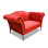 Rohan Velvet Loveseat