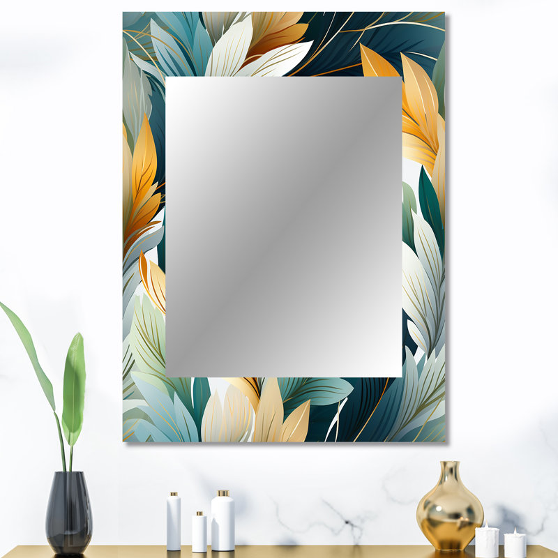 Haylia - Coastal Rectangular Wall Mirror, 40 po x 30 po