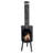Esschert Design Terrace Heater Round Black