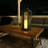 Hexagonal Battery-Operated Metal Lantern With Led Lights-52674979