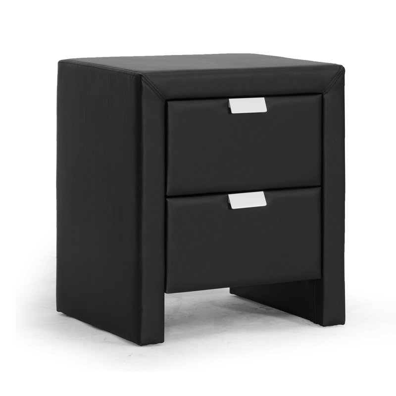 18.5'' W Nightstand, Black