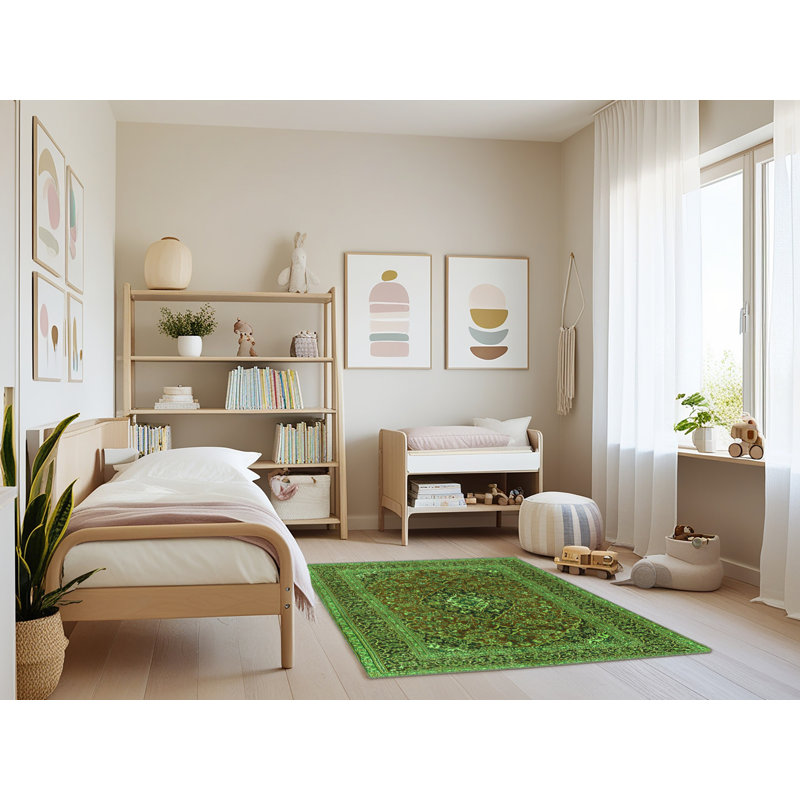 Tapis verts Traditional Traditional 2902, Rectangle 3 pi x 5 pi