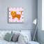 «Cute Leopard», art mural sur toile-1448818700
