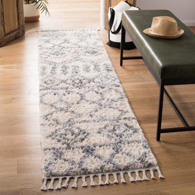 Triplett Fringe Shag Performance Southwestern Rug