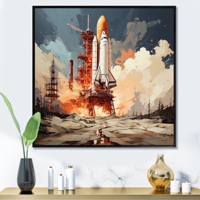Lancement de la Navette spatiale moderne