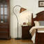 Lampe sur pied en rotin arqué 65 "-301583898