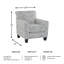 Ridhi Upholstered Armchair-95210612