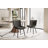 Jimma Faux Leather Upholstered Wingback Dining Chair with Iron Legs -194002851