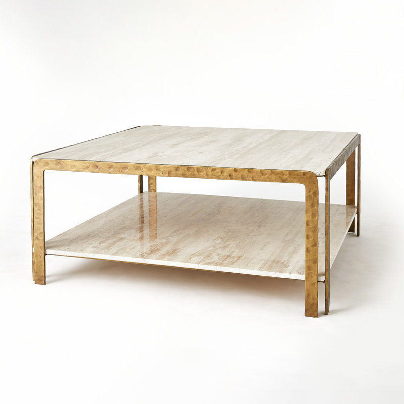 Stone Top Single Coffee Table
