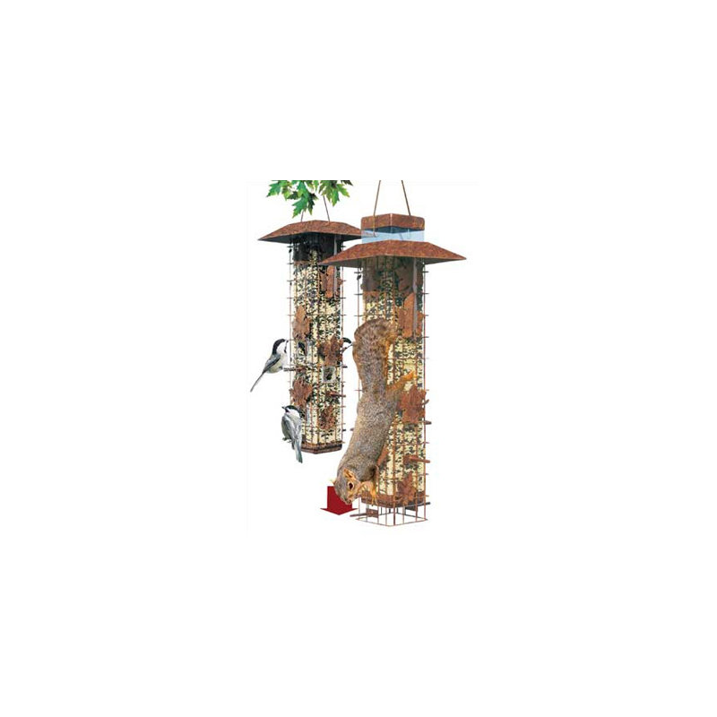Metal Hanging Tube Bird Feeder