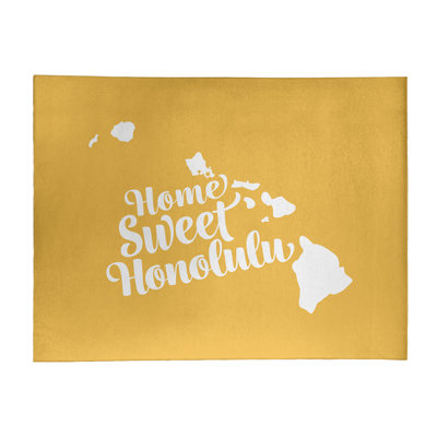 Tapis en poly-chenille honolulu hawaii