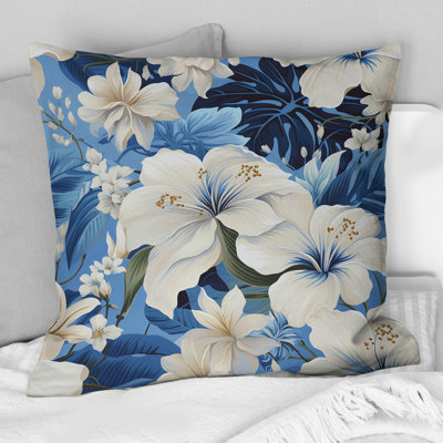 Floral Throw Pillow