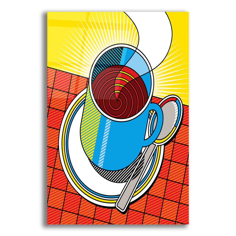 «Diner Coffee» par Ron Magnes, H 16 po x l 12 po x P 0,13 po