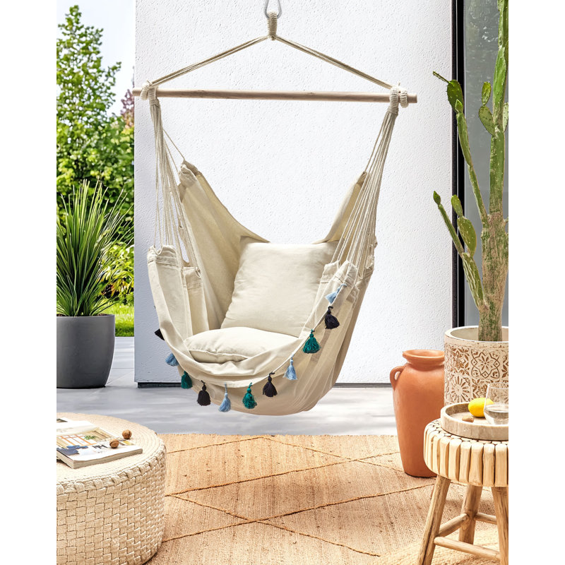 Hanging Chair VARENA Cotton Blue