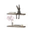 Tablette flottante Iva en mélamine X2, taupe-1771802834