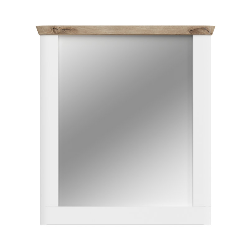 Gouverneur Wood Rectangle Wall Mirror