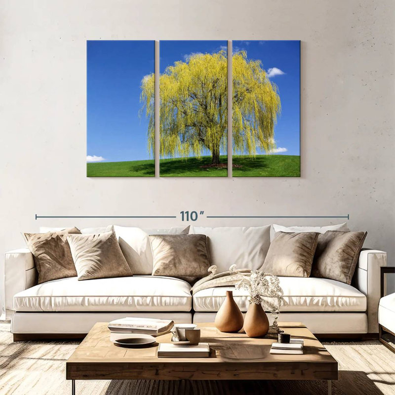 Harnek Spring Weeping Willow, 48" H x 74" W