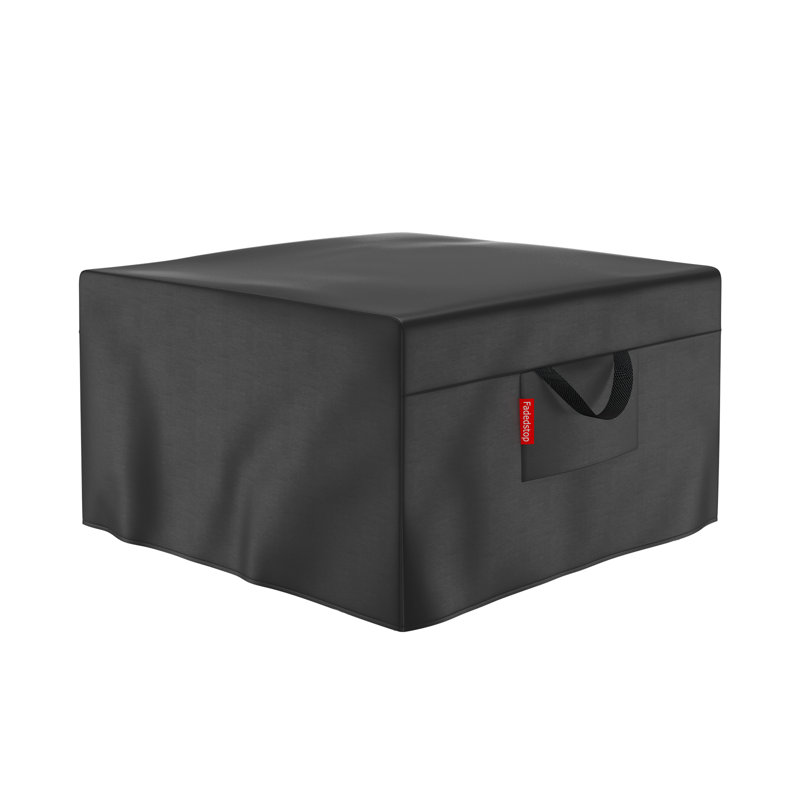 Housse pour foyer d'extérieur, Noir, H 24 po x l 44 po x P 44 po