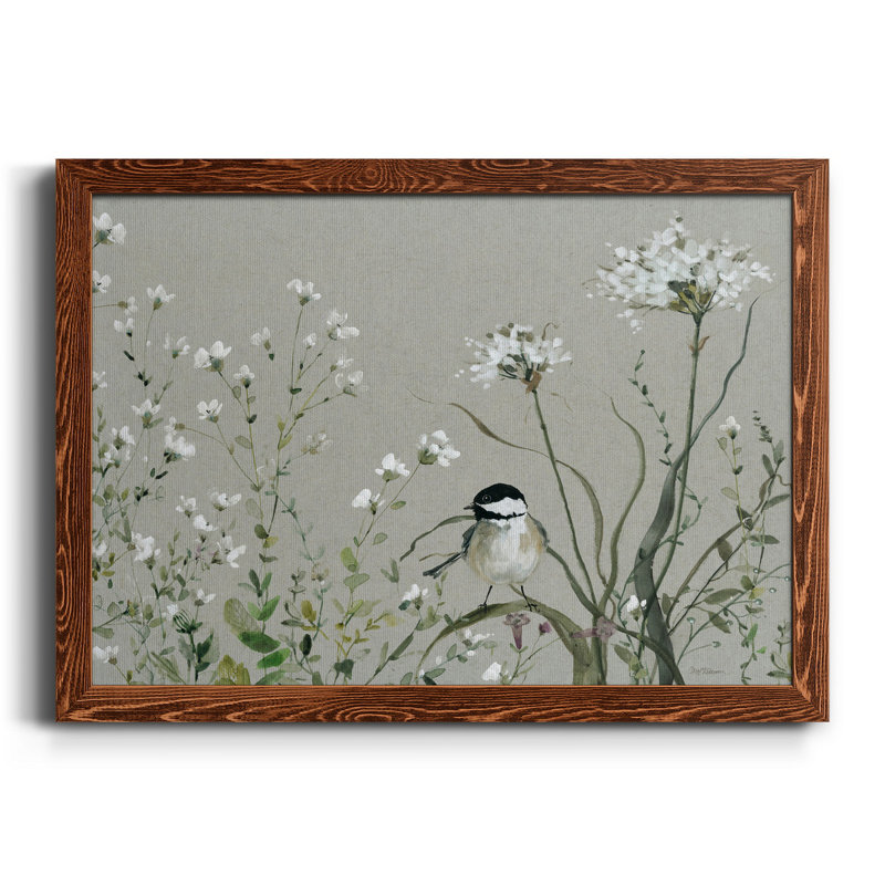 Bouquet de Grace Meadow II - peinture sur toile encadrée, H 24 po x l 18 po x P 1,5 po, Érable