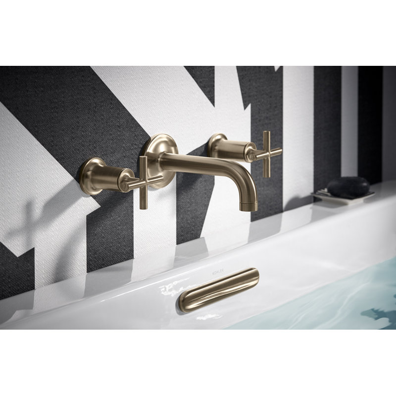 Clearflo Slotted 1.5" Leg Tub Drain With Overflow, Matte Black